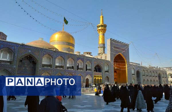 دختران ملاردی در اردوی سیاحتی زیارتی مشهد 