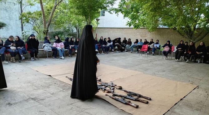 «پاتوق نوجوان مبارز» با حضور پررنگ دختران شهرستان بجنورد