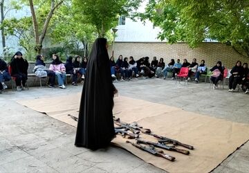 «پاتوق نوجوان مبارز» با حضور پررنگ دختران شهرستان بجنورد