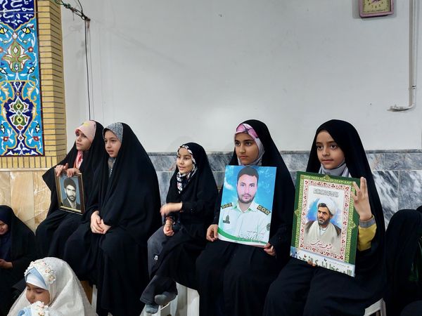 جشن تکلیف هزار نفری فرشته‌های منطقه شهید اصلانی مشهد