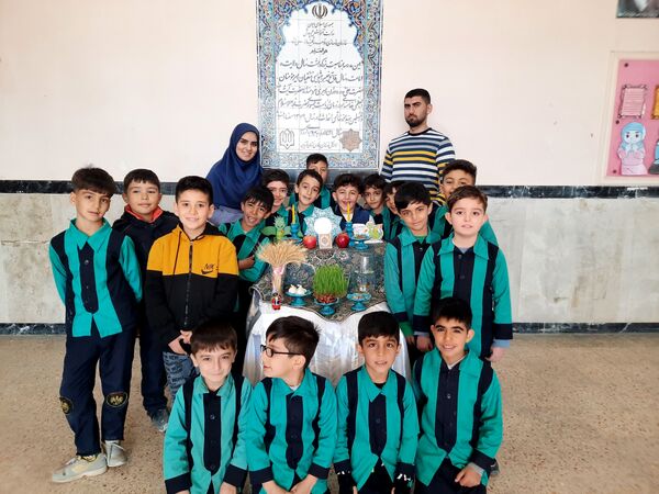 جشن عید نوروز در مدارس استان قزوین