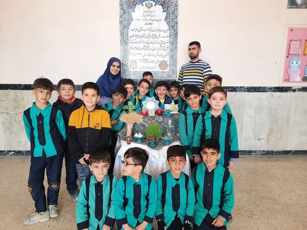 جشن عید نوروز در مدارس استان قزوین