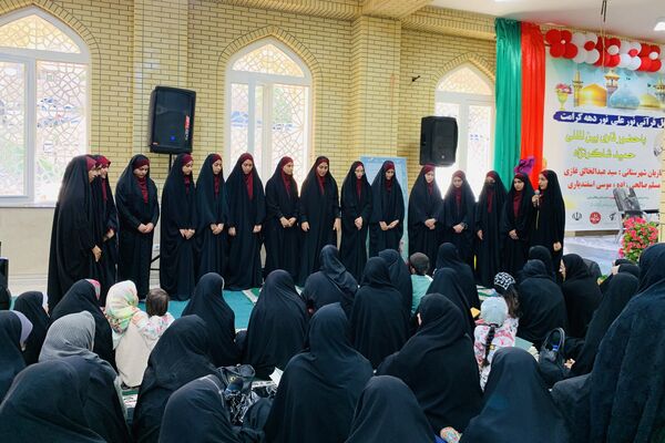 برگزاری محفل قرآنی نور علی نور در سپیدان