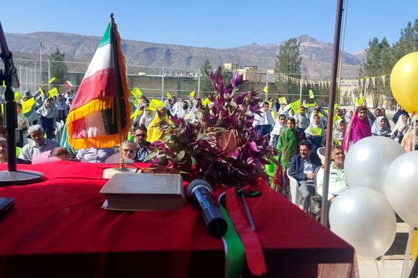 طلوع دانش در حاجی‌آباد لردگان؛ زنگ مهر، سرآغاز فصلی نو برای آینده‌سازان