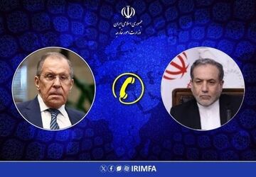 رایزنی عراقچی و لاوروف درباره تجاوز نظامی آمریکا و رژیم صهیونیستی
