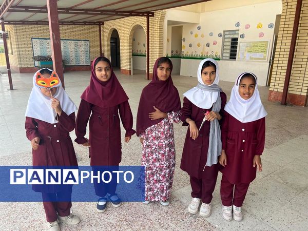 نمایش‌های خلاقانه دانش‌آموزان سیریک به‌مناسبت هفته کتاب