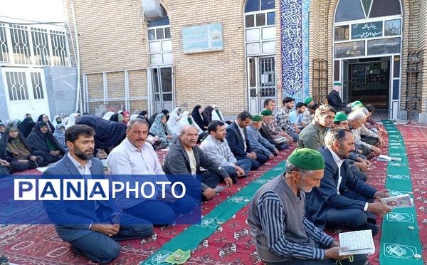 نماز عید سعید قربان در مسجد جامع شهر بار نیشابور