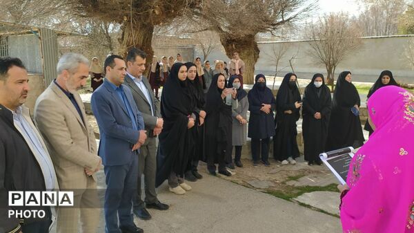 کاشت نهال در مدرسه خدیجه کبری شلمزار