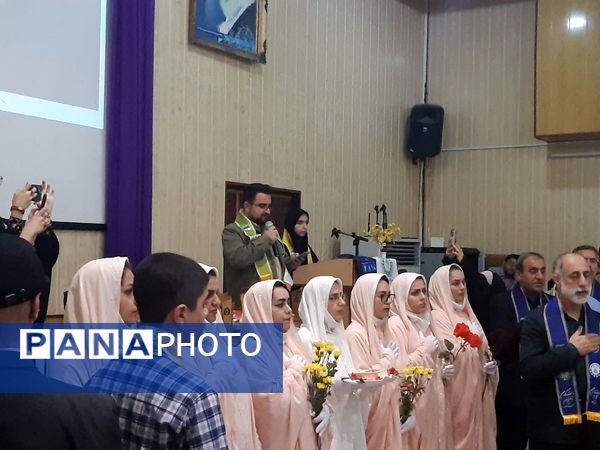 مراسم سالروز تأسیس سازمان دانش‌آموزی در مازندران