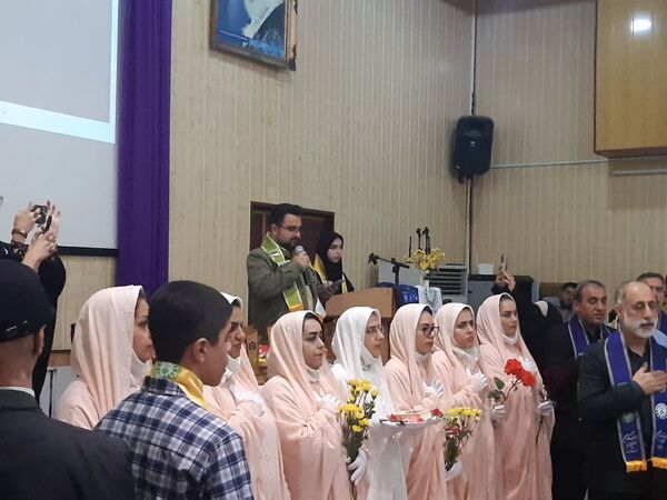 مراسم سالروز تأسیس سازمان دانش‌آموزی در مازندران