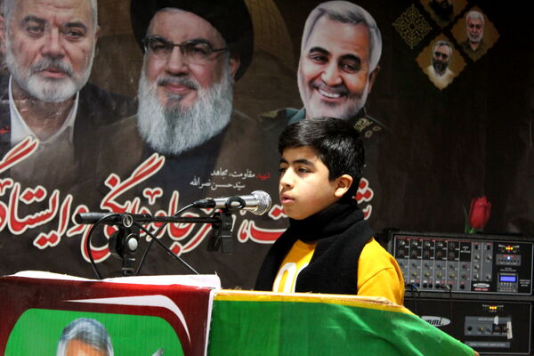گرامیداشت پنجمین سالگرد شهادت سردار سلیمانی در شهر درق 