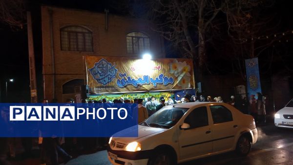 شور و شوق مهدوی در خیابان‌های مراغه