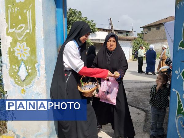 تشییع پیکر شهید مدافع امنیت در میاندورود 