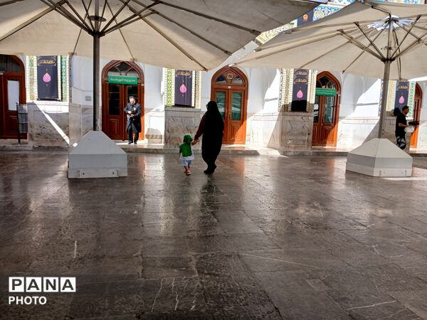در حریم کوچکترین سرباز کربلا