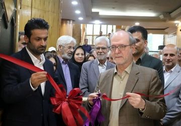  آیین گشایش نمایشگاه «خط نگارین» با موضوع سعدی شیرازی