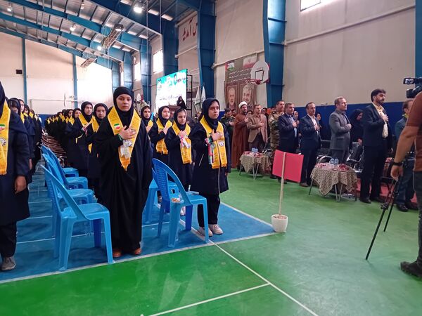 همایش هزار نفری یاوران مقاومت در خراسان شمالی