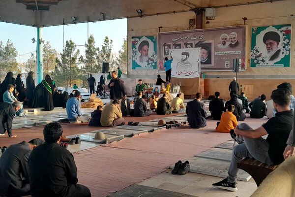 برگزاری اولین سالگرد شهادت شهید دهه هشتادی مدافع امنیت 
