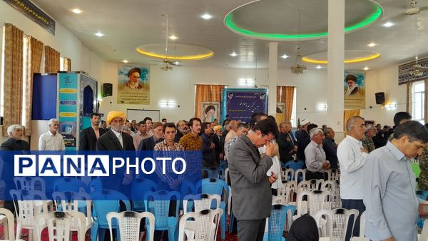 مراسم تکریم و معارفه امام جمعه میان‌جلگه با حضور مسئولان برگزار شد