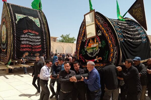  جلوه‌هایی از عزاداری مردم بنادکوک در روز شهادت امام رضا(ع)