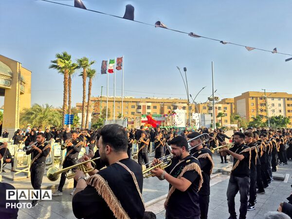 گلستان شهدا میزبان کاروان تاسوعای حسینی شد