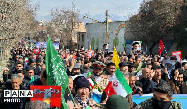 راهپیمایی روز جهانی قدس در مرند 