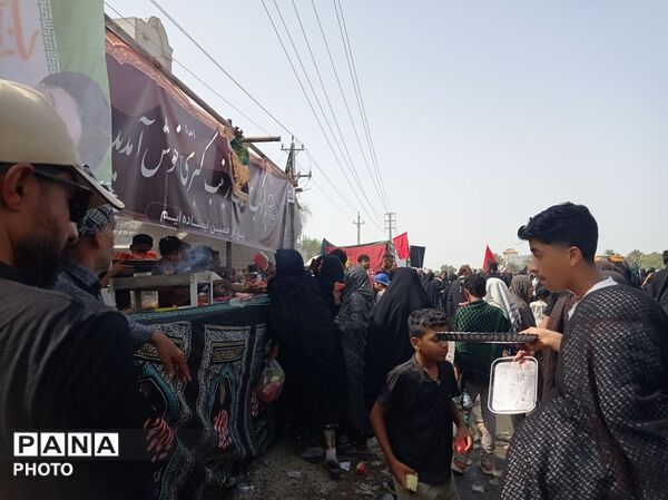 شکوه ارادت نسل نو در همایش پیاده‌روی «جاماندگان اربعین» روستای کنارترش