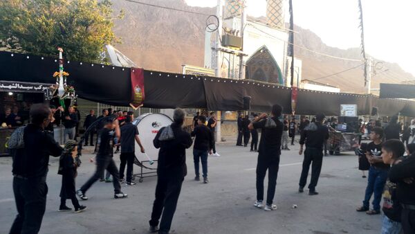 عشاق حسین در ماه محرم شهرستان بن 