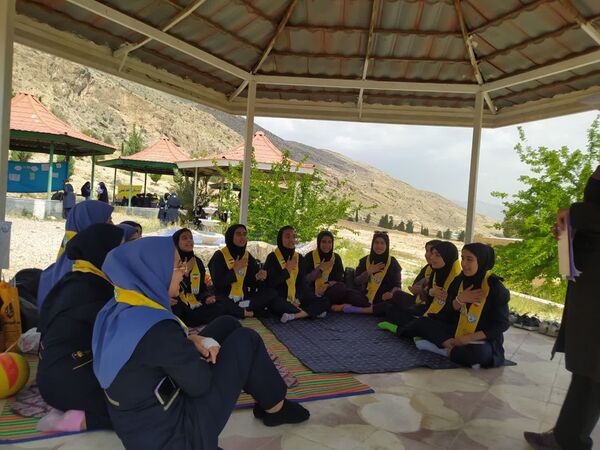 اردوی مهارتی تشکیلاتی پیشتازان دختر مقطع متوسطه اول ناحیه سه شیراز 