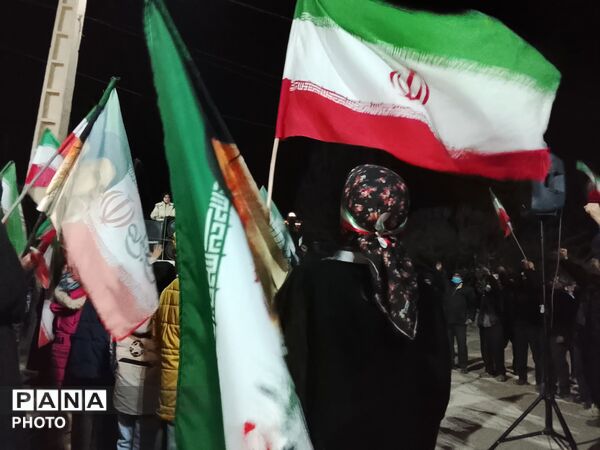 تجمعات شبانه با حضور مردمان غیور شهر بار