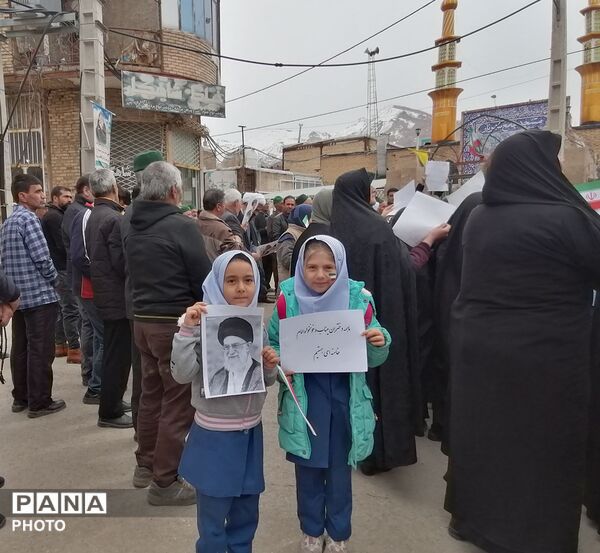 راهپیمایی روز جهانی قدس در شهر بار نیشابور