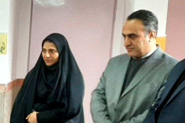 افتتاح اتاق بهداشت دبستان حنانه ناحیه دو شهرری به مناسبت دهه فجر 