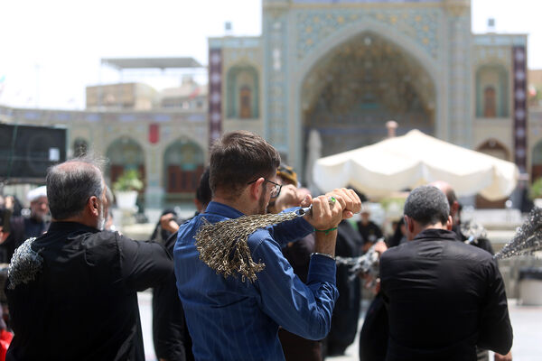 عزاداری شهادت دختر سه ساله امام حسین(ع) در قم