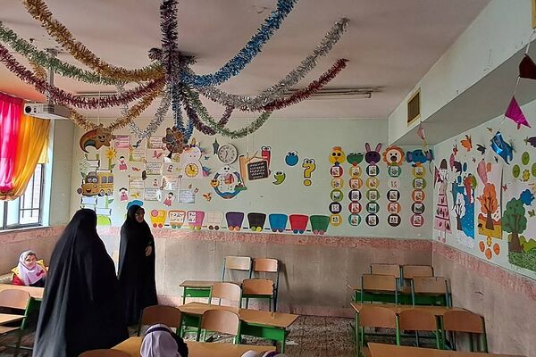 بازدید سرگروه کیفیت بخشی فعالیت‌های پرورشی از مدارس ناحیه 2 شهرری 