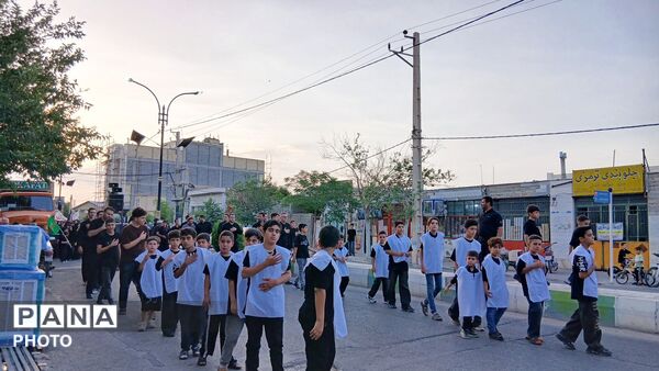 نوای احلی من العسل به یاد قاسم کربلا در جعفرآباد