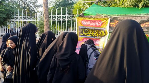 برپایی موکب بین راهی در مراسم پیاده روی جاماندگان اربعین شهرستان خلیل آباد 