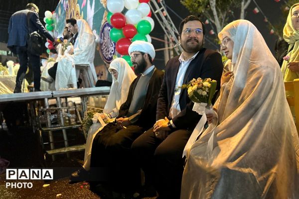 مراسم ازدواج زوج های شهرستان پردیس در سالروز ازدواج امام علی(ع) و حضرت زهرا (س)