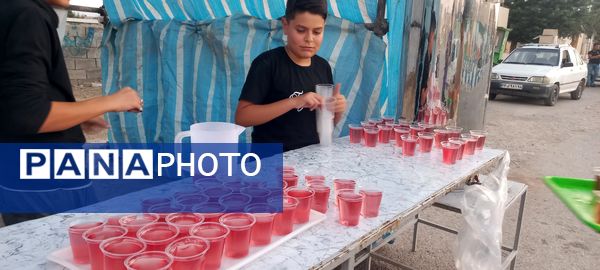 مراسم سوگواره احلی من العسل در هلیلان 