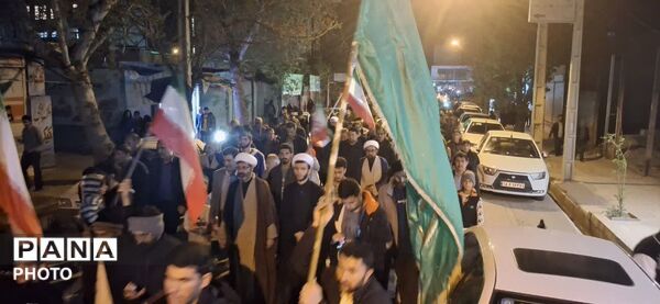 حماسه ای دیگرازمردم کوهدشت دراجتماعات شبانه