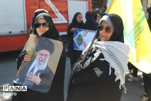تجمع بزرگ جانفدایان ایران در فاروج