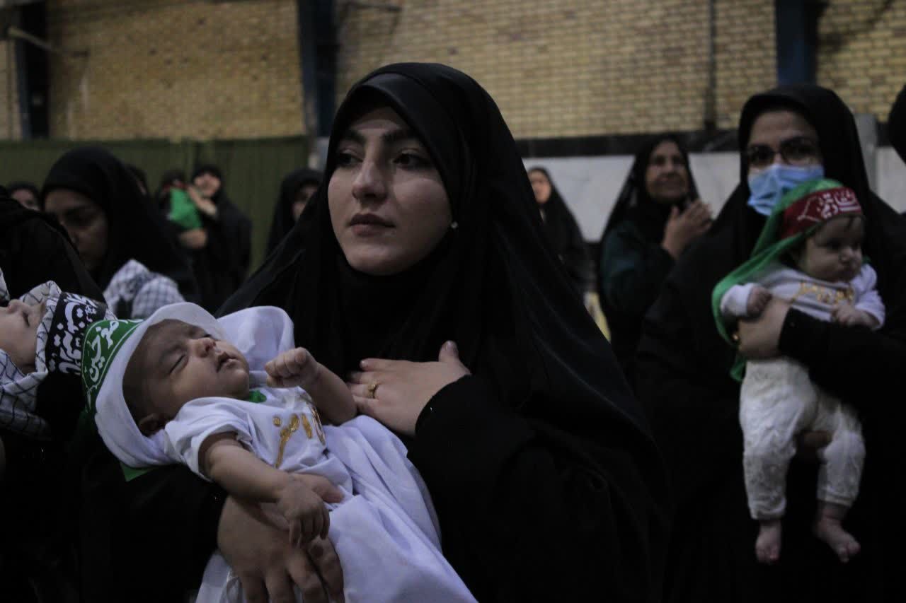 اجتماع بزرگ شیرخواران حسینی در گچساران 