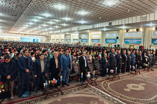 اختتامیه دومین پویش دانش‌آموزی «مقاومت، آغاز نصرالله» در کرمانشاه 