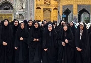 تبریک متفاوت روز معلم توسط دانش‌آموزان مشهد اولی استان اصفهان 