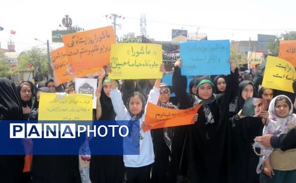 تجلی وحدت شیعه و سنی در اجتماع عاشورا در شهرستان تربت جام