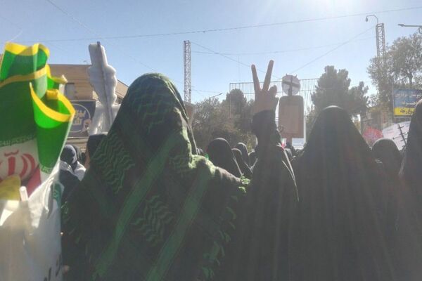راهپیمایی یوم‌الله ۱۳ابان ماه در شهرستان نیشابور 