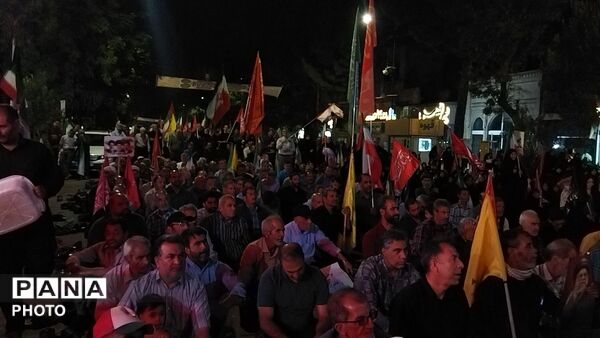 اجتماعات شبانه با حضور مردم غیور  شهرستان نیشابور