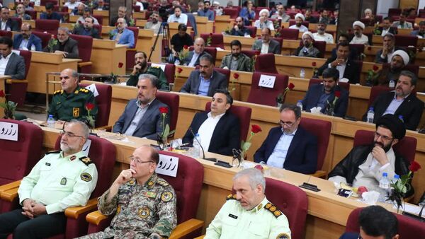 مراسم بزرگداشت استاندار شهید پرواز اردیبهشت در قم