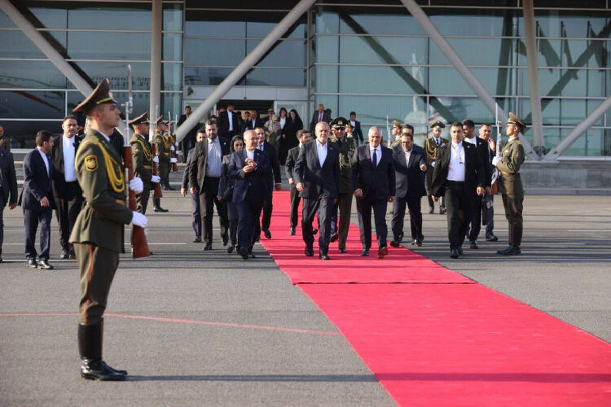 پزشکیان ارمنستان را به مقصد بلاروس ترک کرد