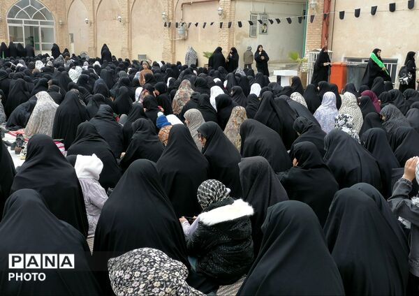 نماز جمعه روز قدس در مسجد جامع شهرستان خلیل‌آباد
