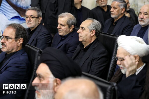 مراسم چهلمین روز شهادت «علی لاریجانی» در قم