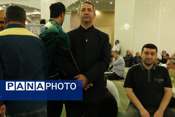 مراسم گرامیداشت چهلم شهدای خدمت در تبریز 